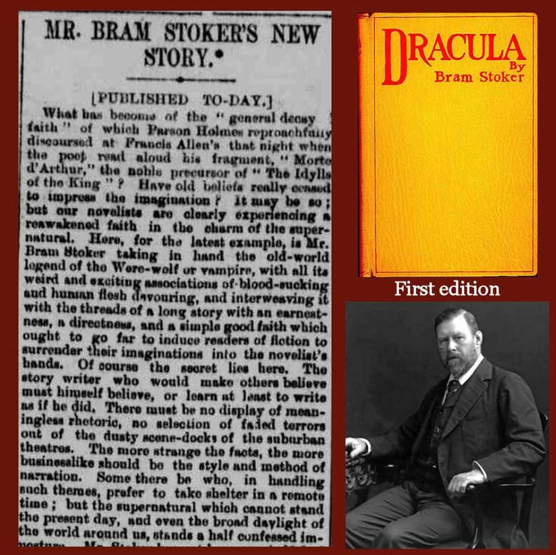 Bram Stoker's Dracula first edition