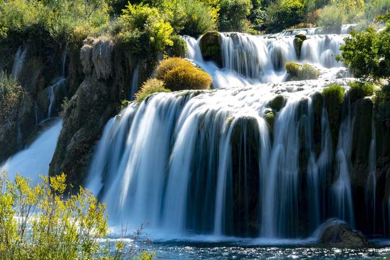 Top 5 Croatian Waterfalls - Skradinski Buk Waterfalls in Krka National Park