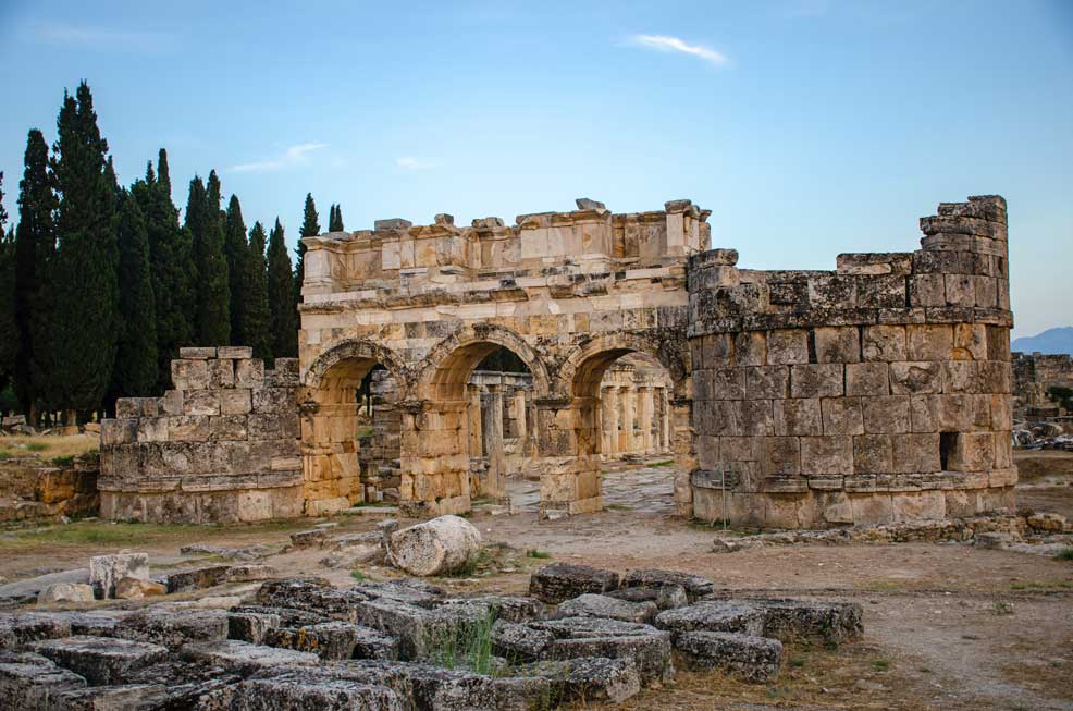 the Arch Honour of Emperor Domitian, Hierapolis
