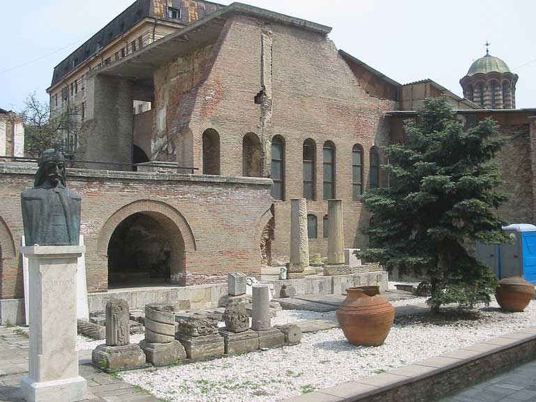 The Old Princely Court or Curtea Veche in Bucharest