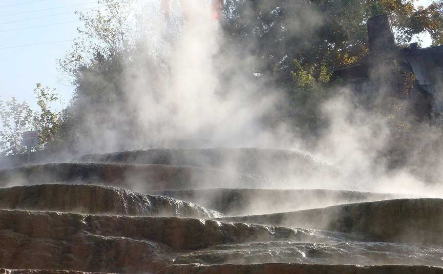 Hierapolis thermal Pamukkale Antique Pool