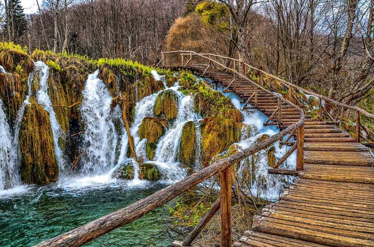 Visit Plitvice National Park on your next winter holiday in Europe