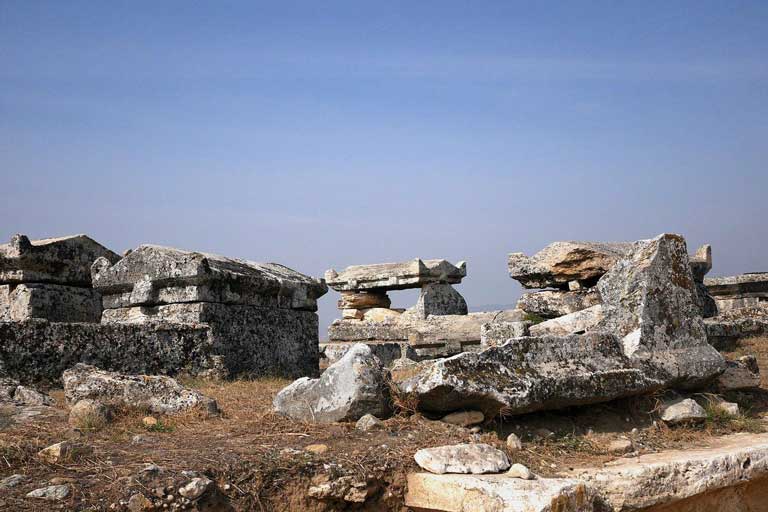 Necropolis - the largest ancient cemetery in Turkey