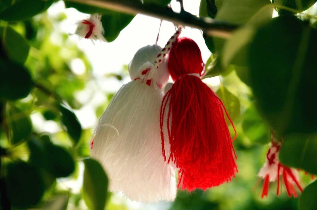 Martenitsa for Baba Marta Day - a Bulgarian Tradition