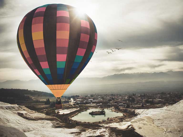 Hot air balloon Pamukkale