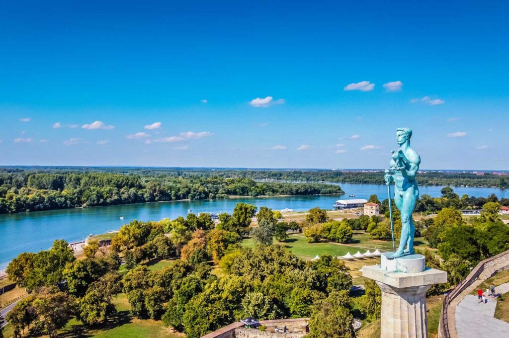 Pobednik monument in Kalemegdan, Belgrade