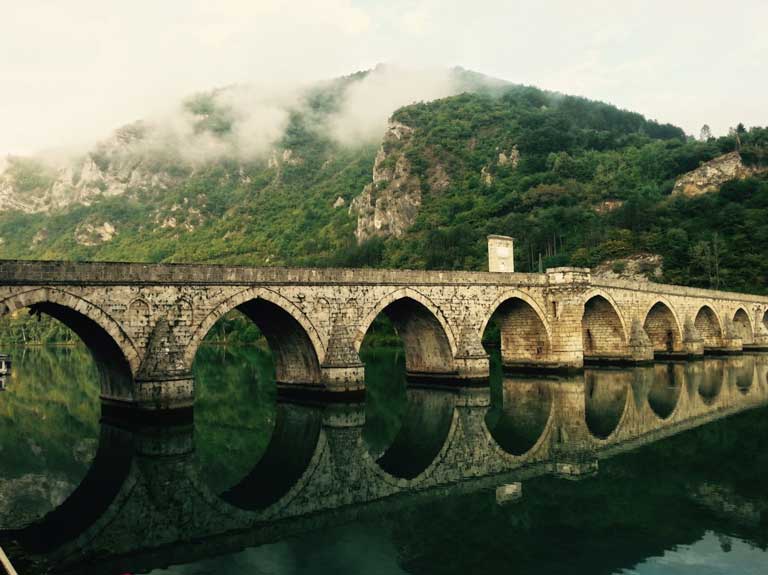 Mehmed Pasa Sokolovic bridge - Unesco sites in Bosnia