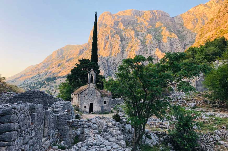 St. Ivan Chapel in Kotor, Montenegro