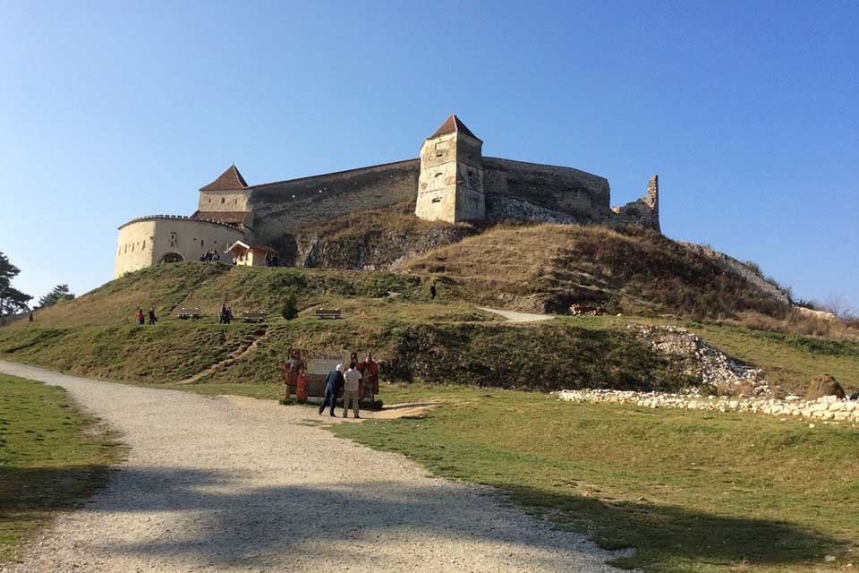 Citadel Rasnov near Brasov, Transylvania
