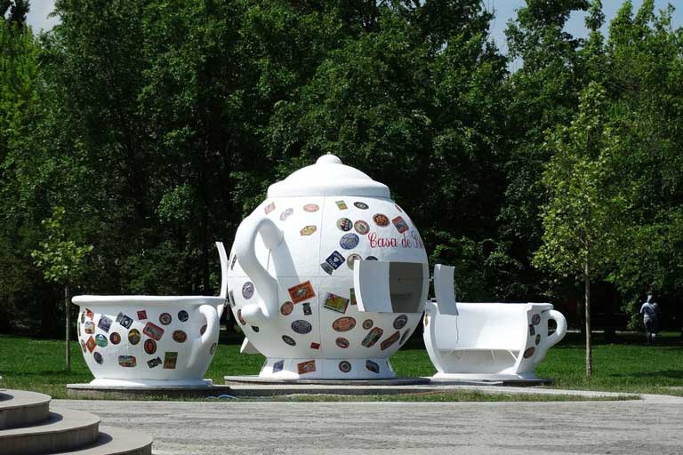 have fun in the city of Romania Teacups' Park in Bucharest