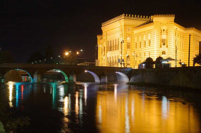 Capital Sarajevo city hall