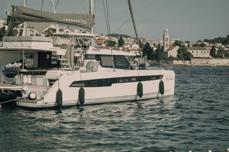 catamaran for yacht week Croatia