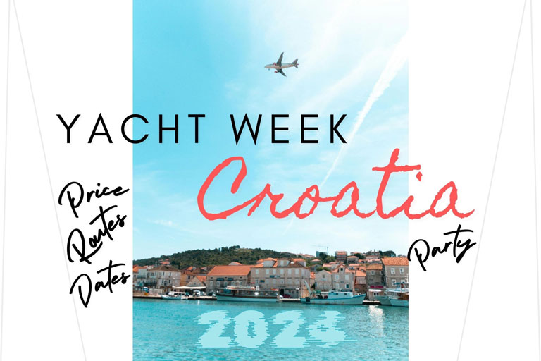 Trogir, where yacht week Croatia sets off with an opening party