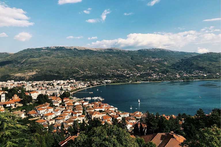 Ohrid town North Macedonia